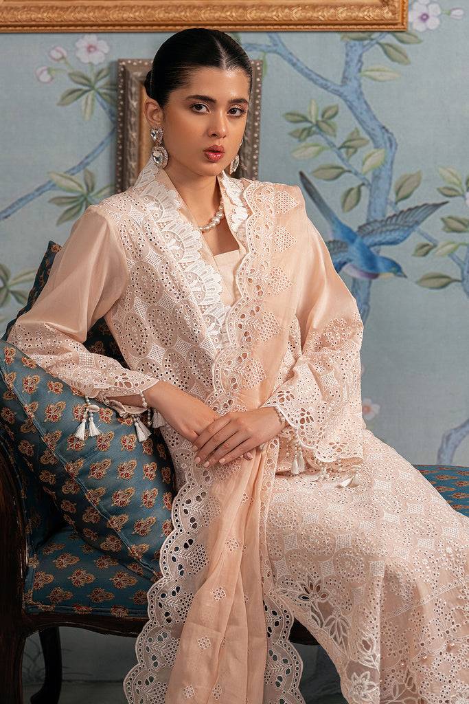 Rajbari | Chikankari Edition 24 | RJB-03 - Pakistani Designer Dress - by Rajbari | Type: Luxury - 100% Original at Saira Sultan