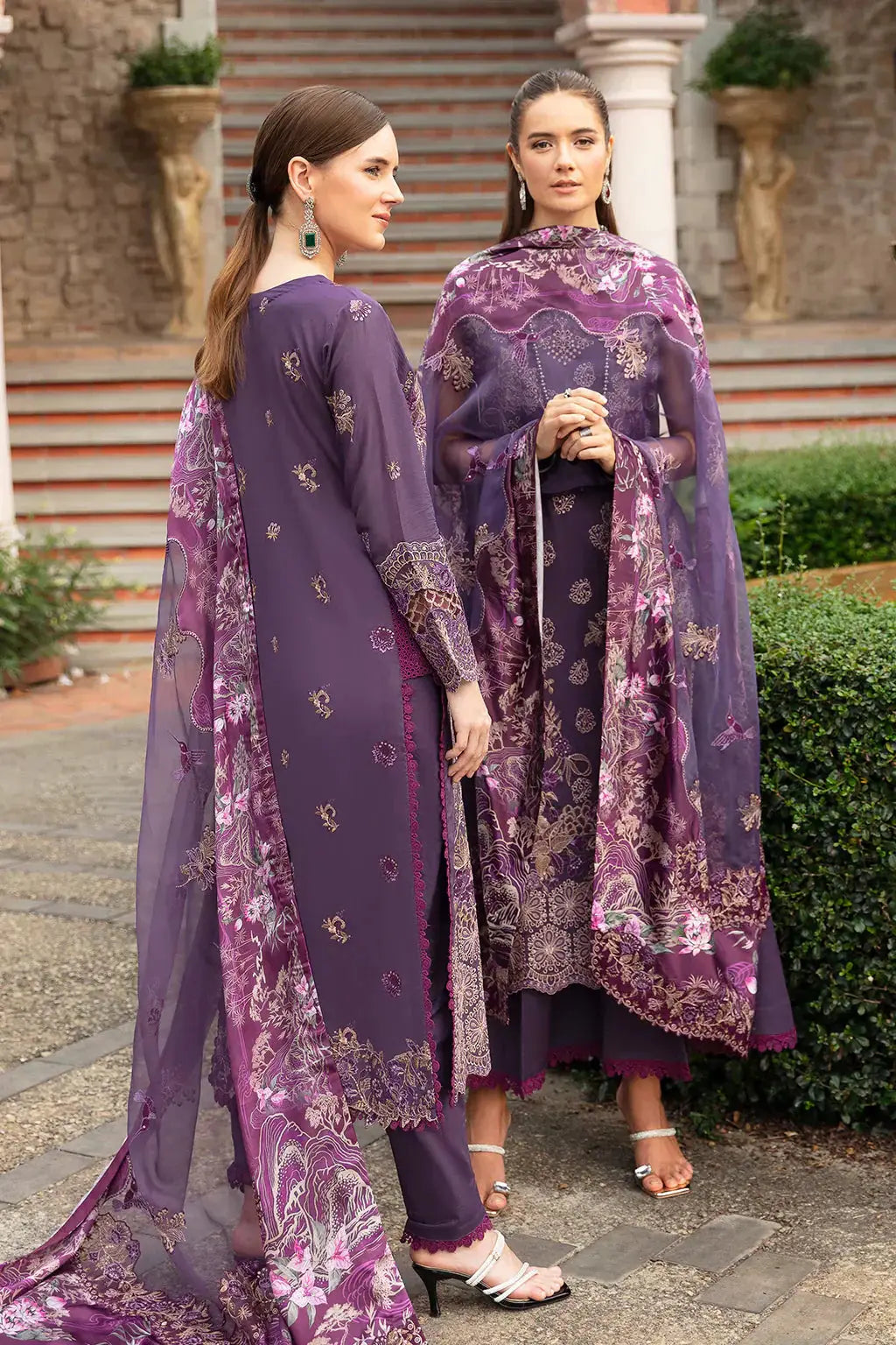 Ramsha | Andaz Collection | PURPLE SAPPHIRE - Pakistani Designer Dress - by Ramsha | Type: Luxury - 100% Original at Saira Sultan