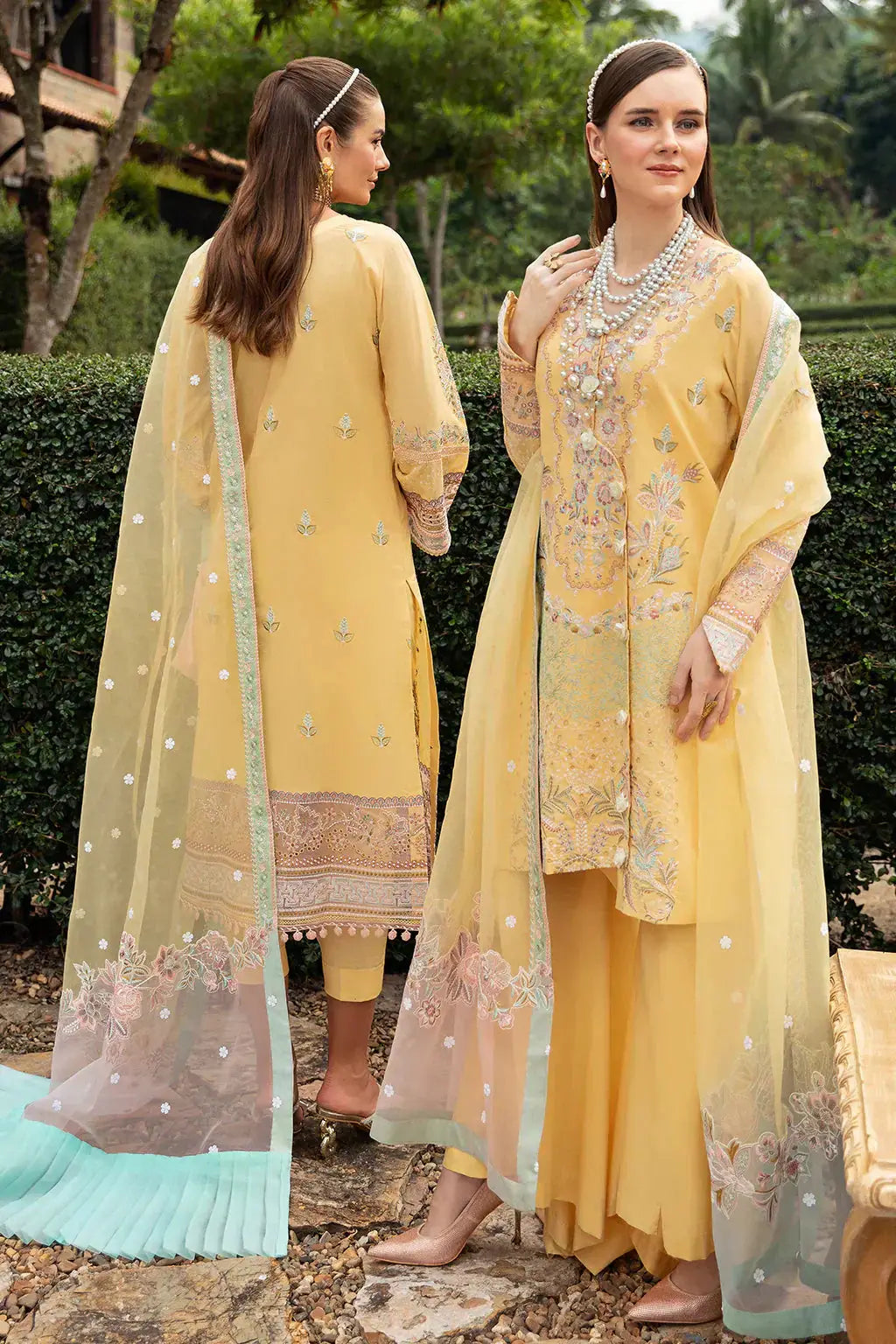 Ramsha | Andaz Collection | MELLOW YELLOW - Pakistani Designer Dress - by Ramsha | Type: Luxury - 100% Original at Saira Sultan