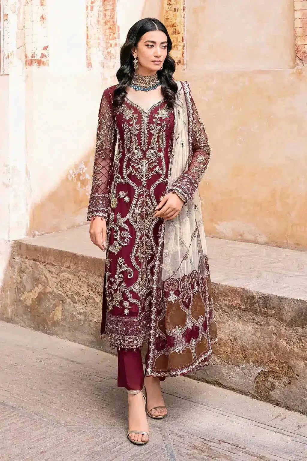 Ramsha | Luxury Wedding Collection 23 | H-203 - Pakistani Designer Dress - by Ramsha | Type: Bridal - 100% Original at Saira Sultan