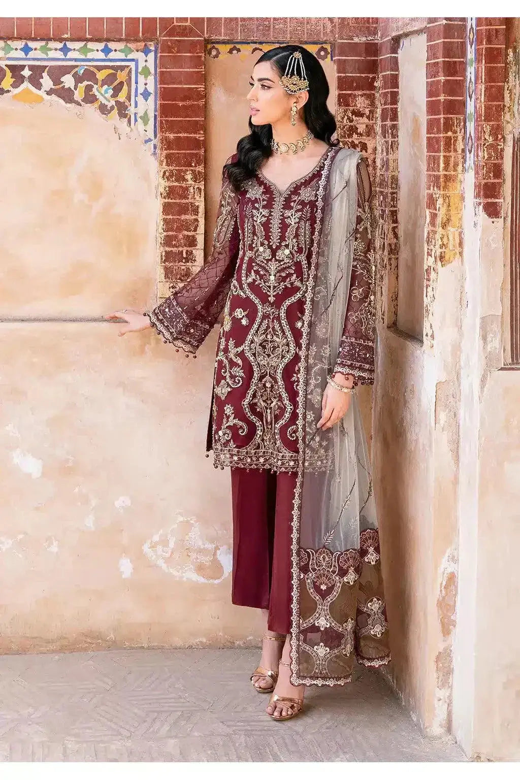 Ramsha | Luxury Wedding Collection 23 | H-203 - Pakistani Designer Dress - by Ramsha | Type: Bridal - 100% Original at Saira Sultan