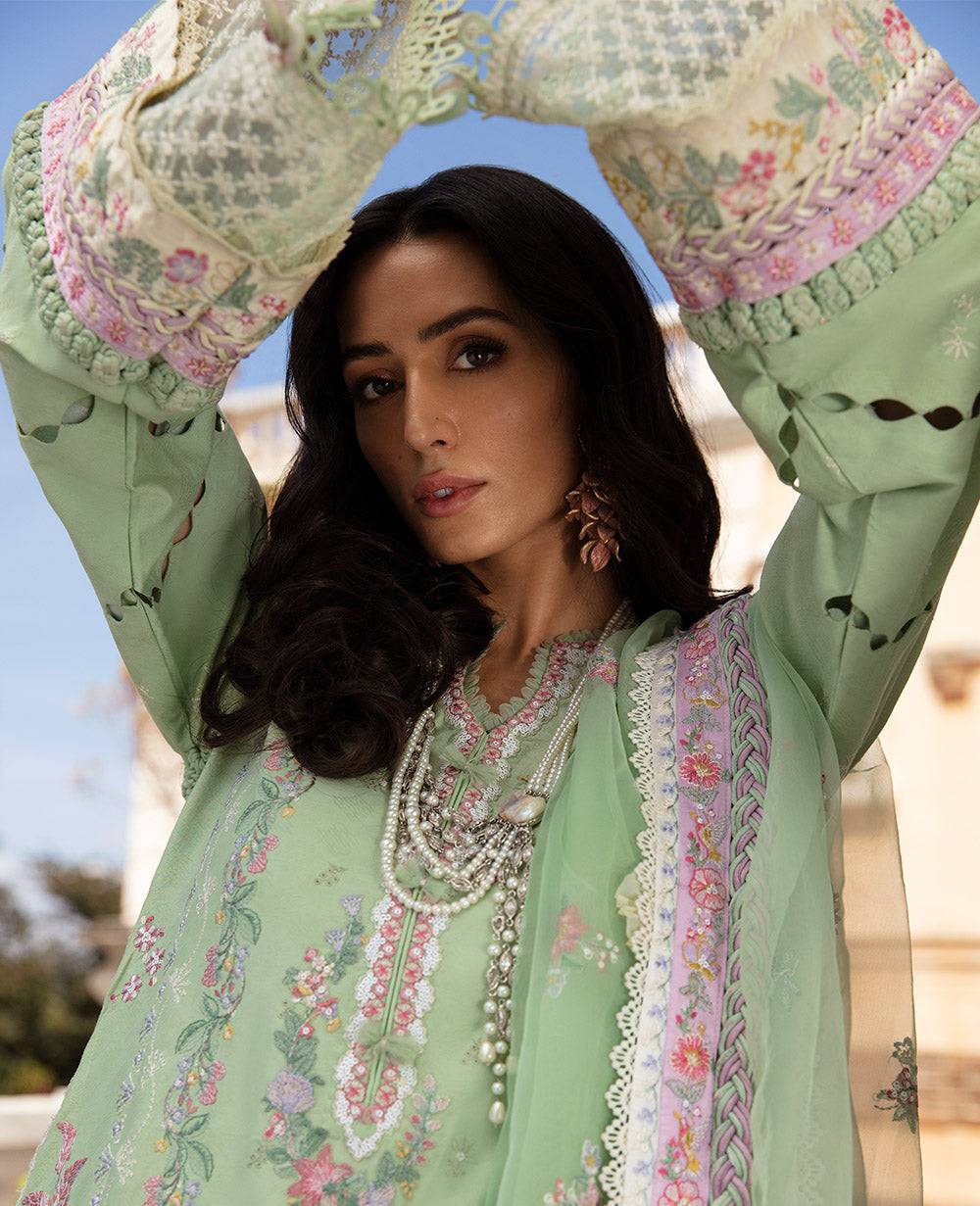Republic Womenswear | Ilana Eid Luxury Lawn | Aurélie - Pakistani Designer Dress - by Republic Womenswear | Type: Luxury - 100% Original at Saira Sultan