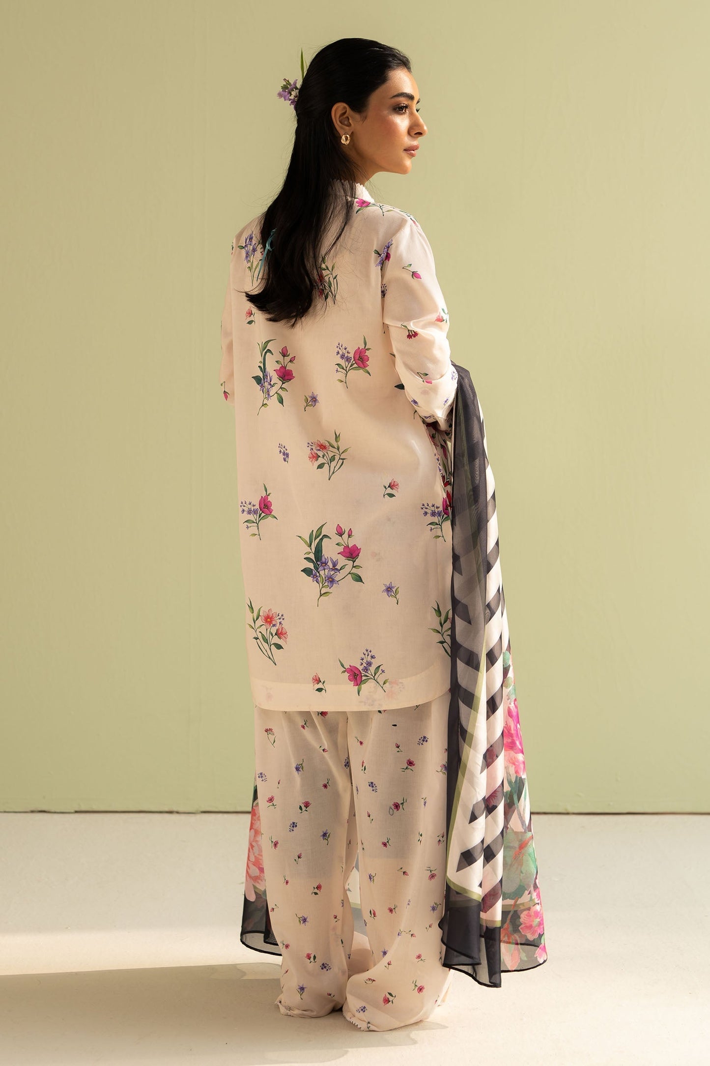 Zara Shahjahan | Coco Prints 25 | Reena-4B S Off White Lawn