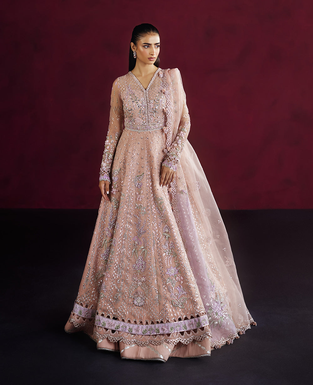Republic Womenswear | Pieno De Verde Wedding 24 | RWU-24-D4 (Dafne ) - Pakistani Designer Dress - by Republic Womenswear | Type: Ladies Clothes - 100% Original at Saira Sultan