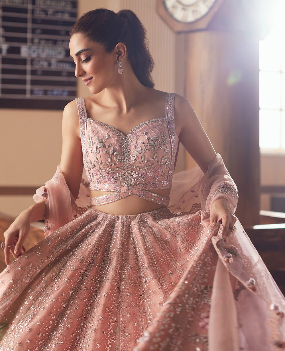 Republic Womenswear | Pieno De Verde Wedding 24 | RWU-24-D4 (Dafne ) - Pakistani Designer Dress - by Republic Womenswear | Type: Ladies Clothes - 100% Original at Saira Sultan