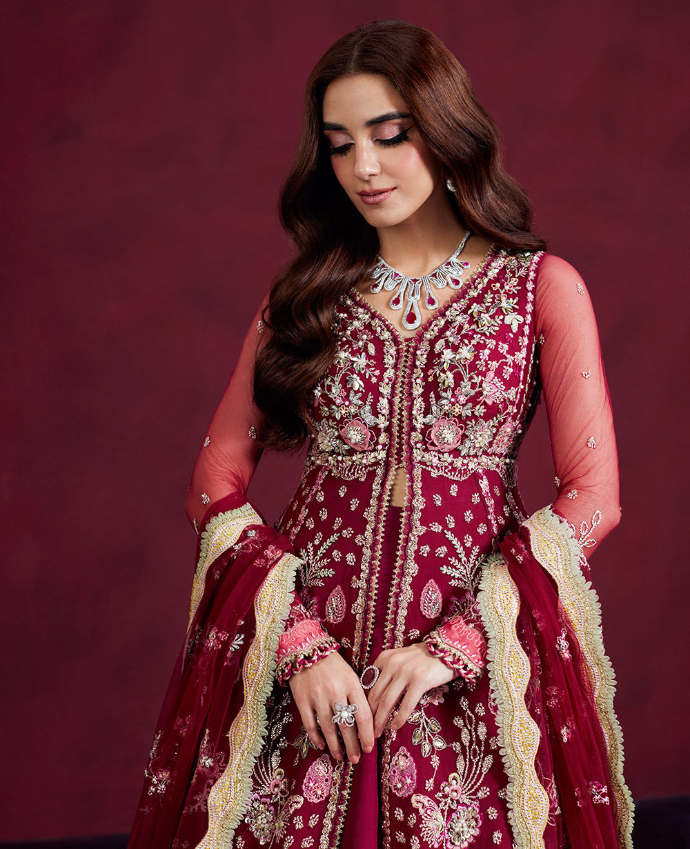 Republic Womenswear | Pieno De Verde Wedding 24 | RWU-24-D1 (Silene ) - Pakistani Designer Dress - by Republic Womenswear | Type: Ladies Clothes - 100% Original at Saira Sultan