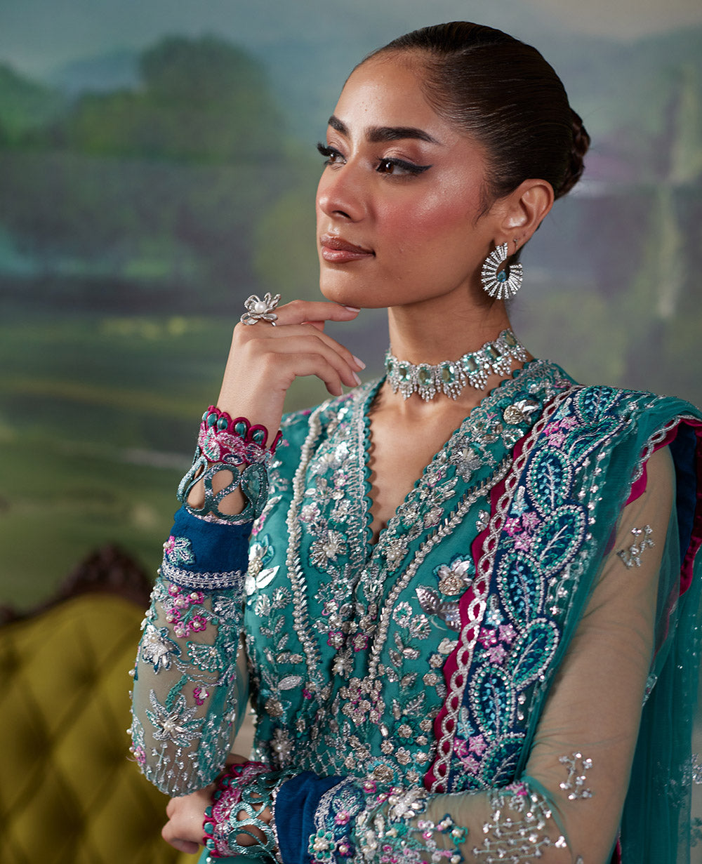 Republic Womenswear | Pieno De Verde Wedding 24 | RWU-24-D6 (Serra ) - Pakistani Designer Dress - by Republic Womenswear | Type: Ladies Clothes - 100% Original at Saira Sultan
