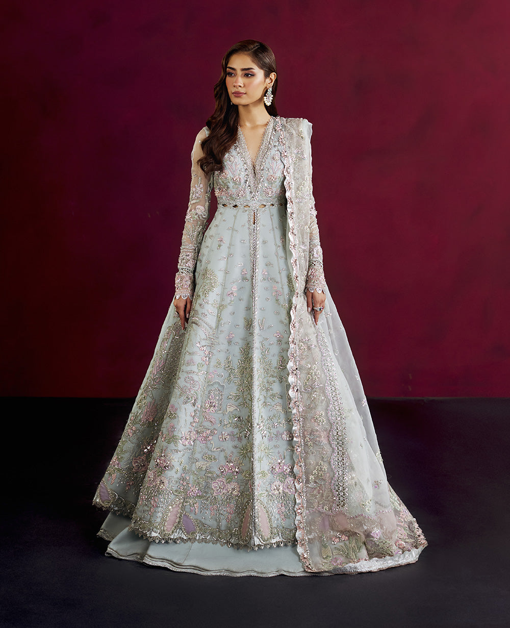 Republic Womenswear | Pieno De Verde Wedding 24 | RWU-24-D8 (Kyla ) - Pakistani Designer Dress - by Republic Womenswear | Type: Ladies Clothes - 100% Original at Saira Sultan