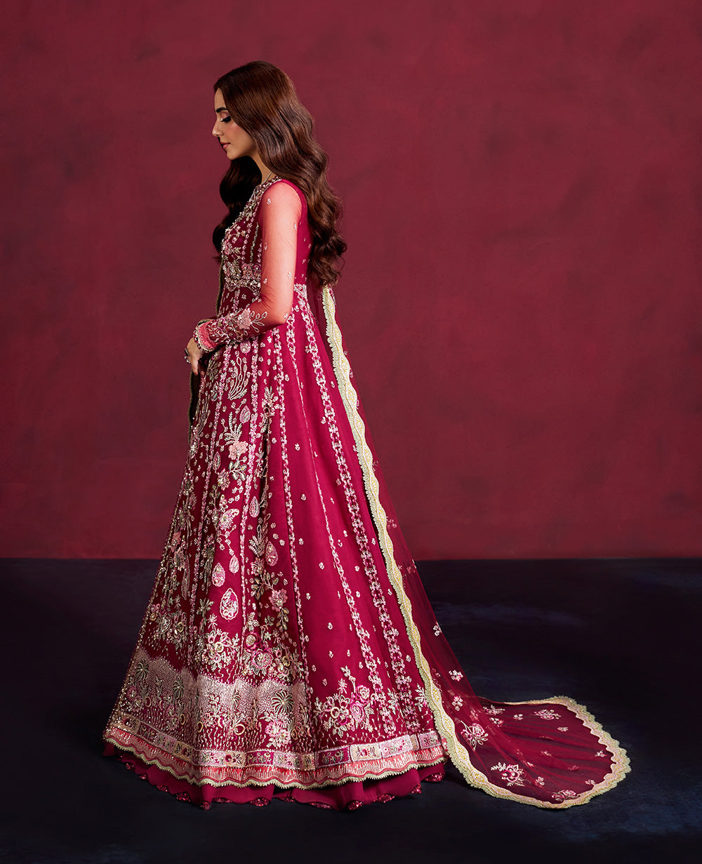 Republic Womenswear | Pieno De Verde Wedding 24 | RWU-24-D1 (Silene ) - Pakistani Designer Dress - by Republic Womenswear | Type: Ladies Clothes - 100% Original at Saira Sultan