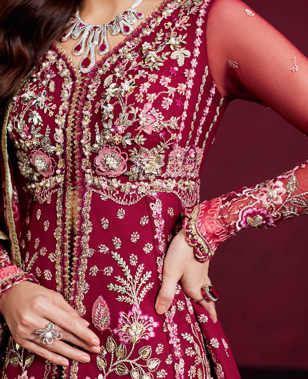 Republic Womenswear | Pieno De Verde Wedding 24 | RWU-24-D1 (Silene ) - Pakistani Designer Dress - by Republic Womenswear | Type: Ladies Clothes - 100% Original at Saira Sultan
