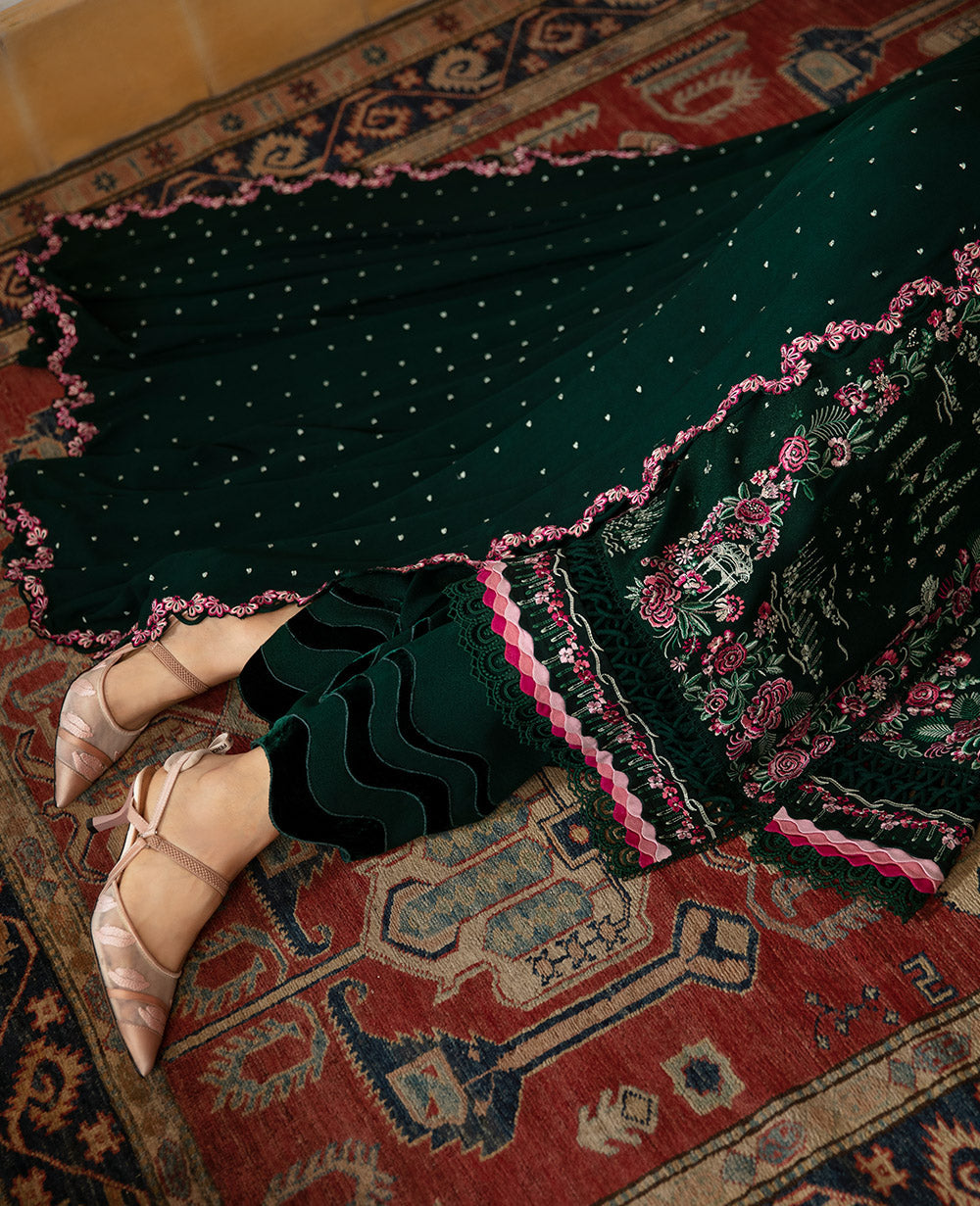 Republic Womenswear | Rosalee Winter 24 | D7 (Maia) XL Deep Green Karandi