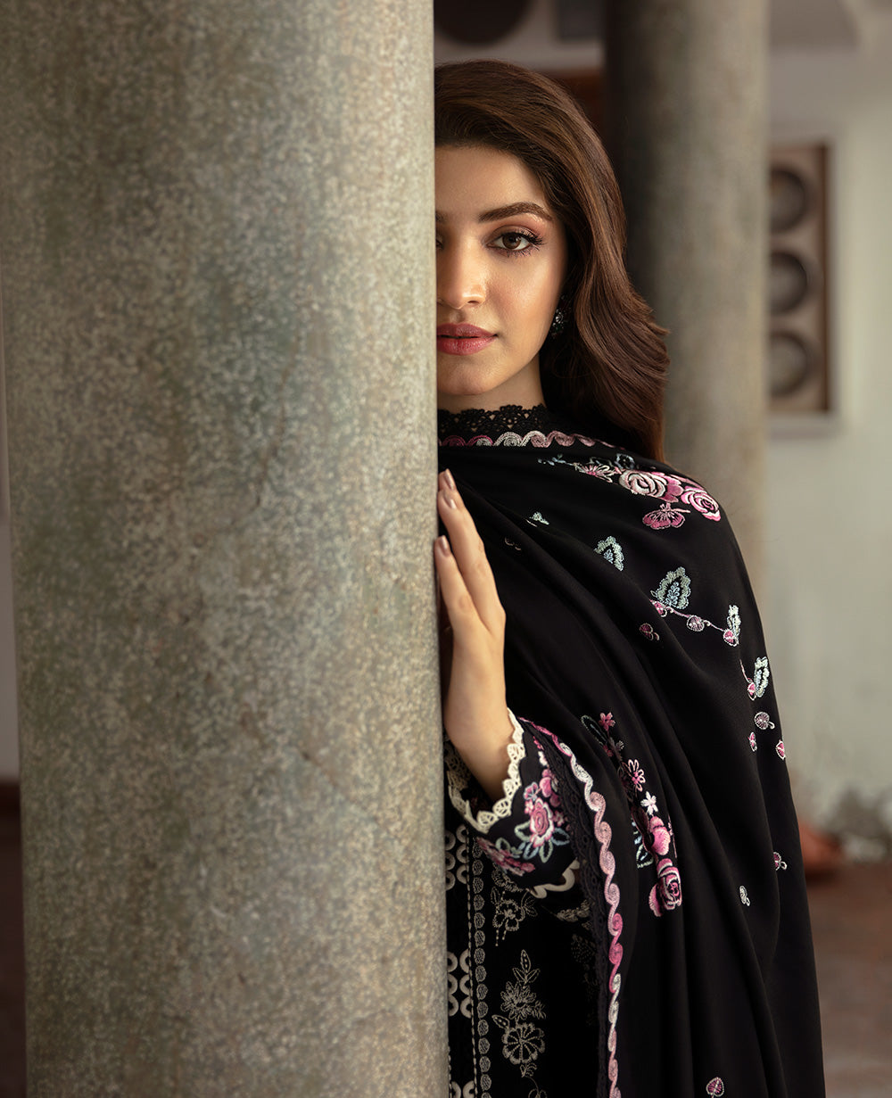 Republic Womenswear | Rosalee Winter 24 | D9 (Mira) XL Black Karandi