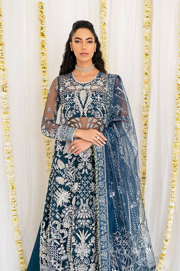 Saffron | Reveur Luxury Festive | SF-03 Celeste - Pakistani Designer Dress - by Saffron | Type: Formal - 100% Original at Saira Sultan