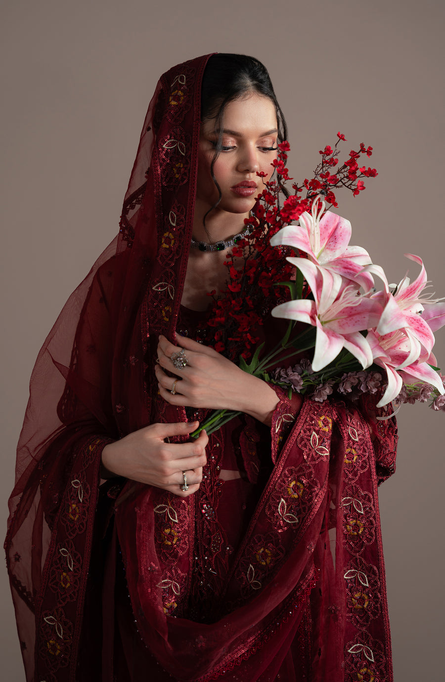 Fabiha Fatima | Elvin Pret Wear | RUBEIA - Pakistani Designer Dress - by Fabiha Fatima - Type : Ladies Clothes - 100% Original at Saira Sultan