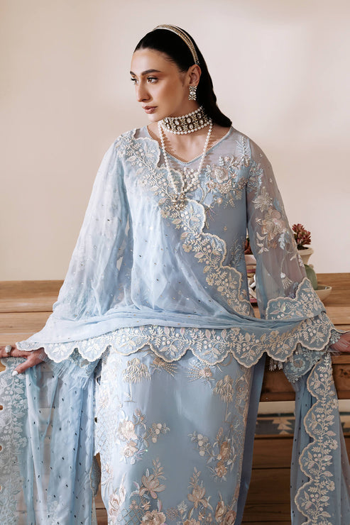 Imrozia Premium | Muse Luxury Chiffon 24 | S-1078 Glace - Pakistani Designer Dress - by Imrozia Premium | Type: Formal - 100% Original at Saira Sultan