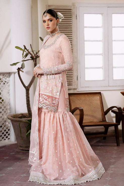 Imrozia Premium | Muse Luxury Chiffon 24 | S-1080 Rosee - Pakistani Designer Dress - by Imrozia Premium | Type: Formal - 100% Original at Saira Sultan
