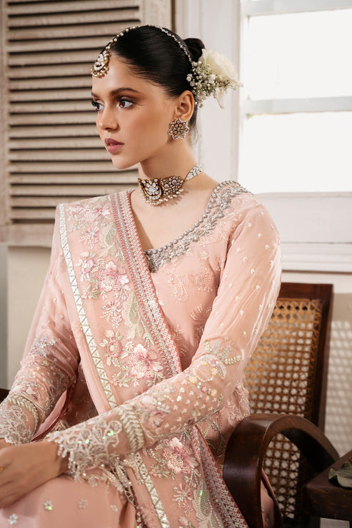 Imrozia Premium | Muse Luxury Chiffon 24 | S-1080 Rosee - Pakistani Designer Dress - by Imrozia Premium | Type: Formal - 100% Original at Saira Sultan