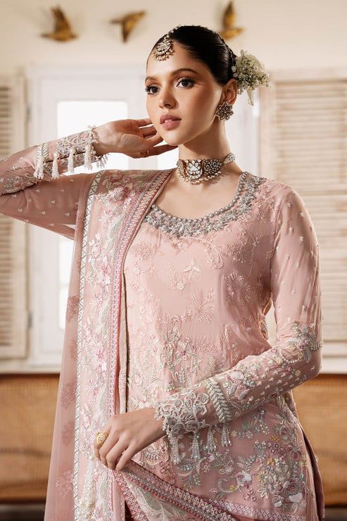 Imrozia Premium | Muse Luxury Chiffon 24 | S-1080 Rosee - Pakistani Designer Dress - by Imrozia Premium | Type: Formal - 100% Original at Saira Sultan