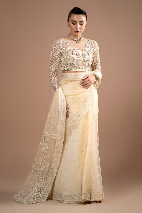 Imrozia Premium | Lumiere Luxury Sarees | 06 Amelie - Pakistani Designer Dress - by Imrozia Premium | Type: Formal - 100% Original at Saira Sultan