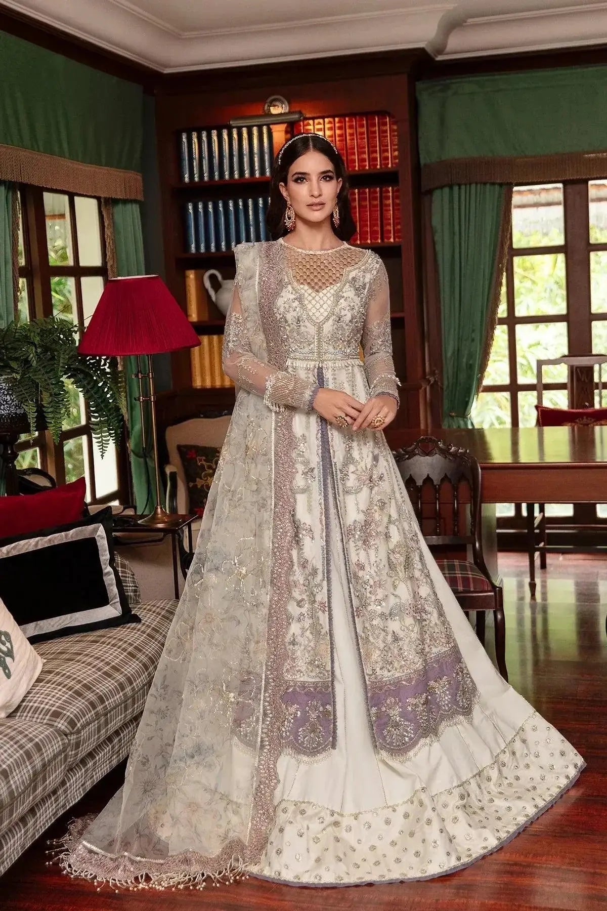 AJR Couture | Alif Luxury Wedding Formals 23 | Jewel - Pakistani Designer Dress - by AJR Couture | Type: Bridal - 100% Original at Saira Sultan