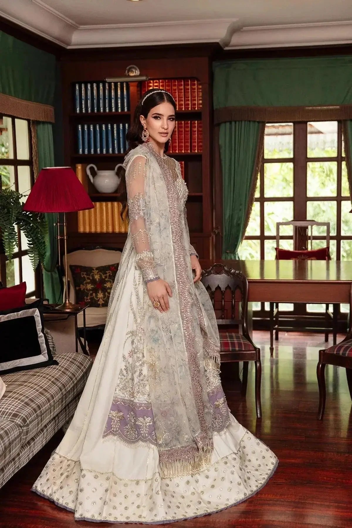 AJR Couture | Alif Luxury Wedding Formals 23 | Jewel - Pakistani Designer Dress - by AJR Couture | Type: Bridal - 100% Original at Saira Sultan