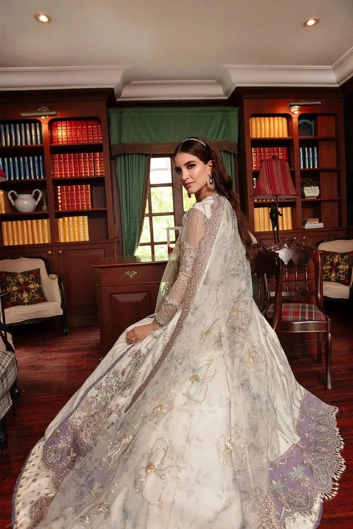 AJR Couture | Alif Luxury Wedding Formals 23 | Jewel - Pakistani Designer Dress - by AJR Couture | Type: Bridal - 100% Original at Saira Sultan