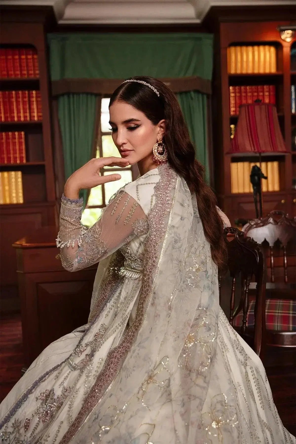 AJR Couture | Alif Luxury Wedding Formals 23 | Jewel - Pakistani Designer Dress - by AJR Couture | Type: Bridal - 100% Original at Saira Sultan