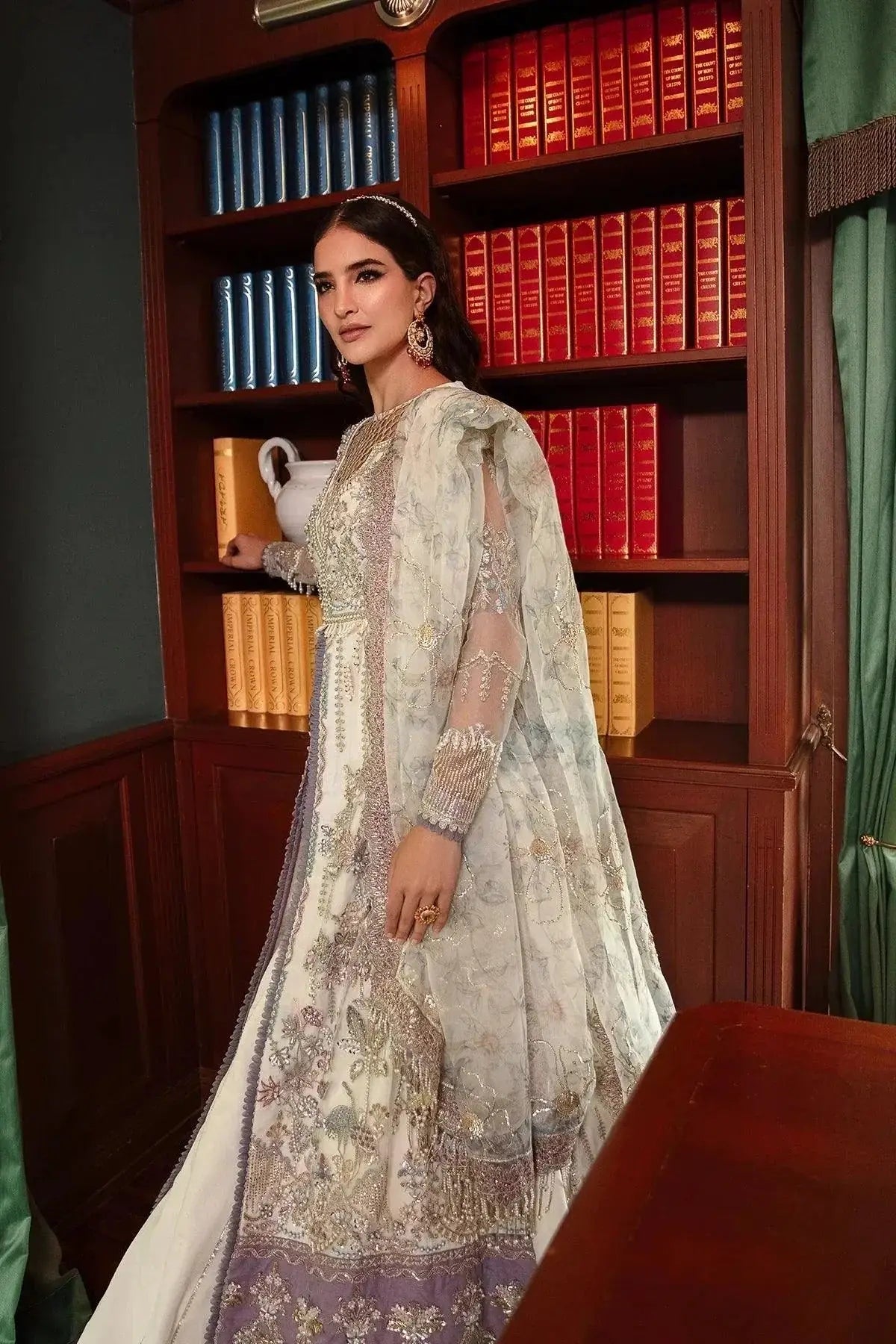 AJR Couture | Alif Luxury Wedding Formals 23 | Jewel - Pakistani Designer Dress - by AJR Couture | Type: Bridal - 100% Original at Saira Sultan