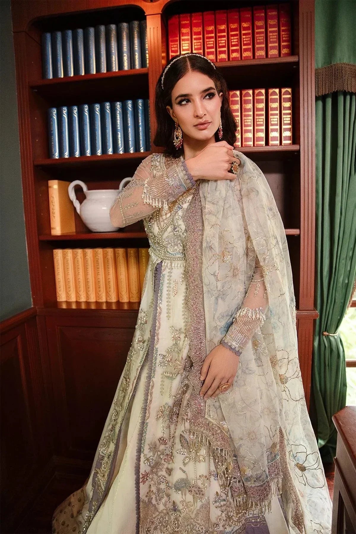 AJR Couture | Alif Luxury Wedding Formals 23 | Jewel - Pakistani Designer Dress - by AJR Couture | Type: Bridal - 100% Original at Saira Sultan