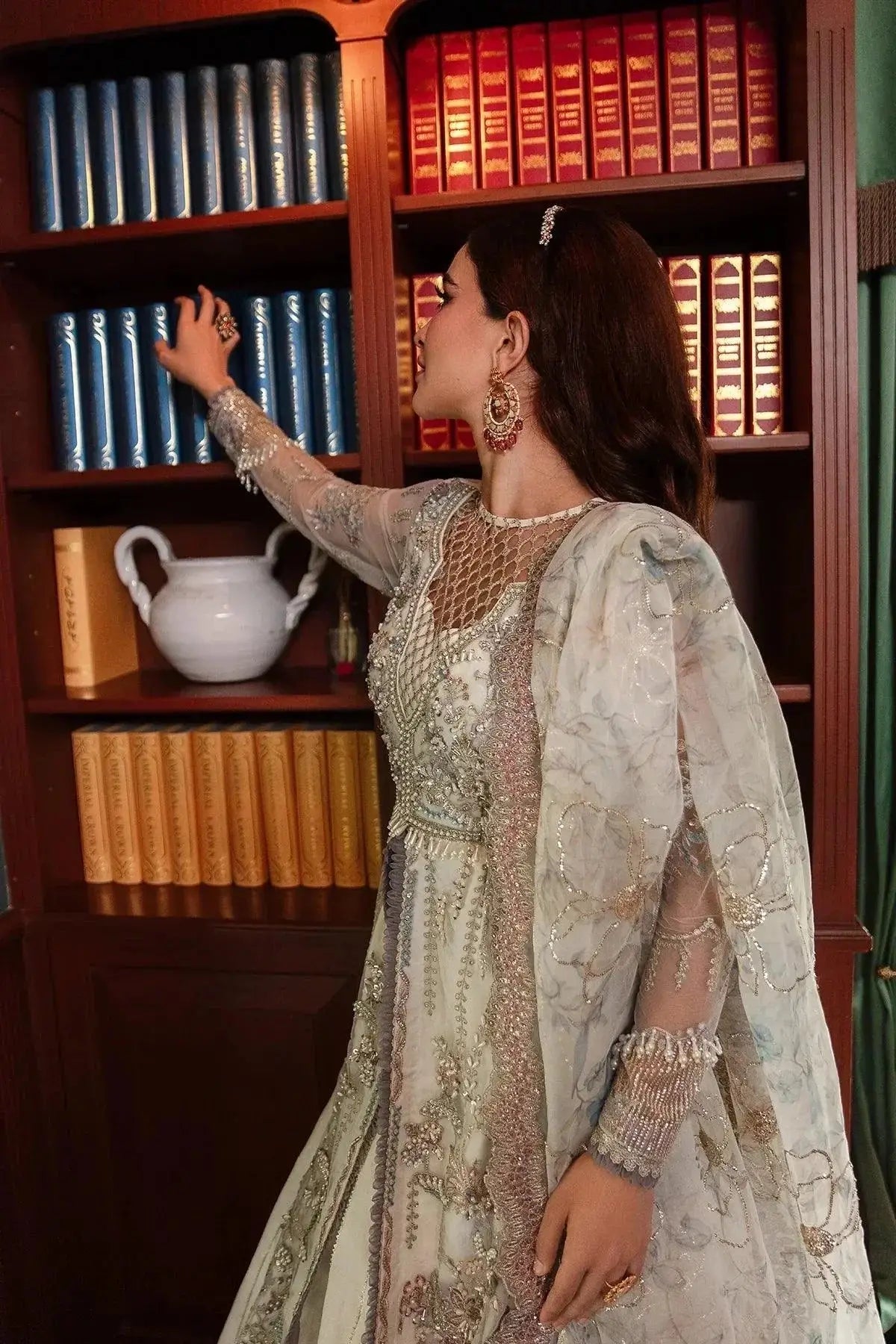 AJR Couture | Alif Luxury Wedding Formals 23 | Jewel - Pakistani Designer Dress - by AJR Couture | Type: Bridal - 100% Original at Saira Sultan