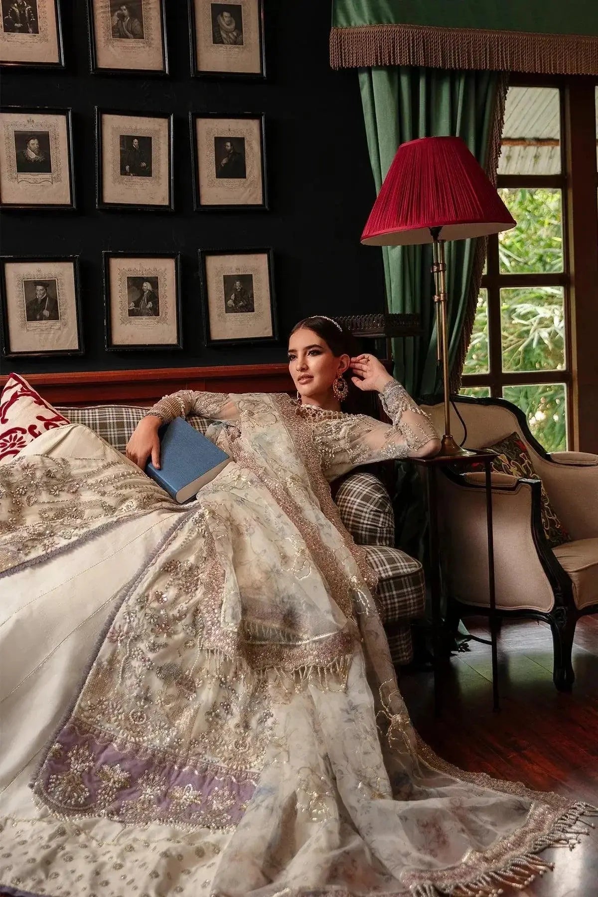 AJR Couture | Alif Luxury Wedding Formals 23 | Jewel - Pakistani Designer Dress - by AJR Couture | Type: Bridal - 100% Original at Saira Sultan