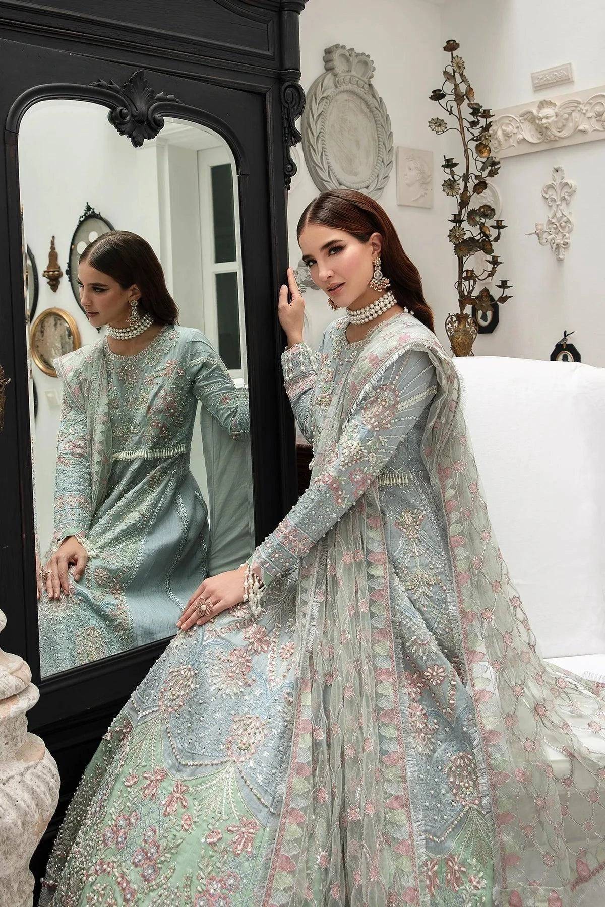 AJR Couture | Alif Luxury Wedding Formals 23 | Veronica - Pakistani Designer Dress - by AJR Couture | Type: Bridal - 100% Original at Saira Sultan