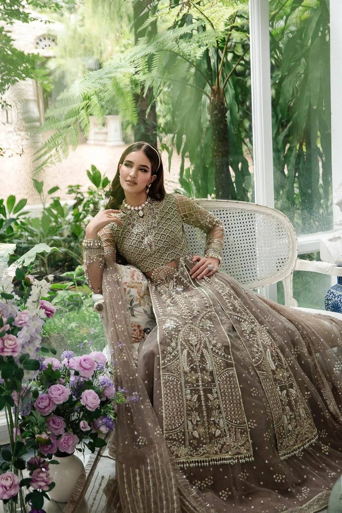 AJR Couture | Alif Luxury Wedding Formals 23 | Azalea - Pakistani Designer Dress - by AJR Couture | Type: Bridal - 100% Original at Saira Sultan