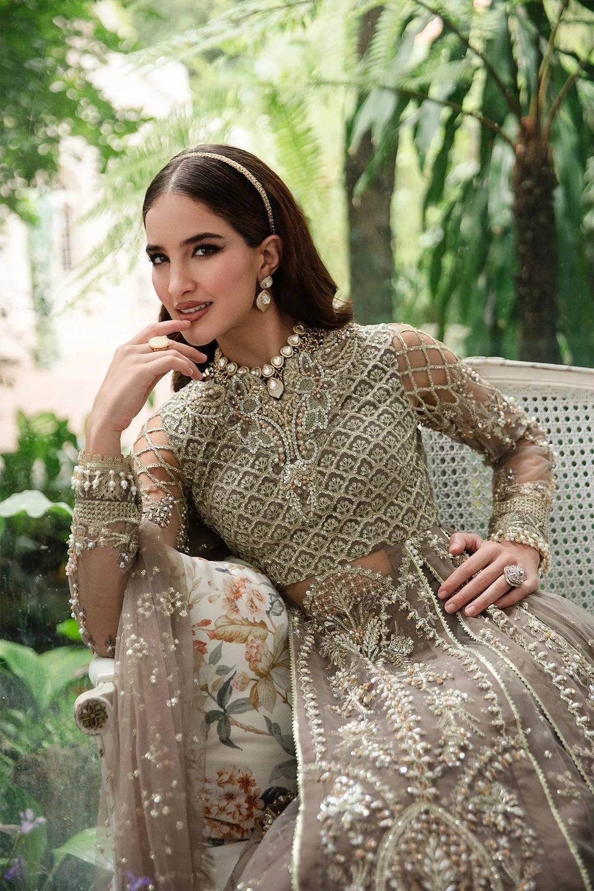 AJR Couture | Alif Luxury Wedding Formals 23 | Azalea - Pakistani Designer Dress - by AJR Couture | Type: Bridal - 100% Original at Saira Sultan