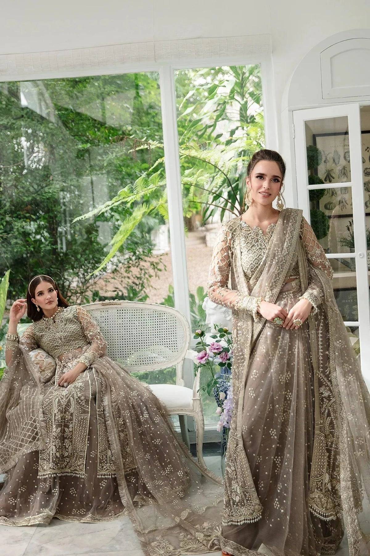 AJR Couture | Alif Luxury Wedding Formals 23 | Azalea - Pakistani Designer Dress - by AJR Couture | Type: Bridal - 100% Original at Saira Sultan
