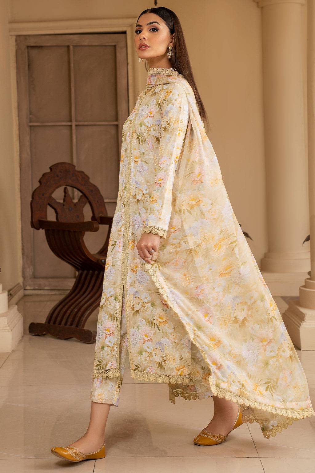 Zarif | Prints 24 | ZPR 02 AURORA - Pakistani Designer Dress - by Zarif | Type: Formal - 100% Original at Saira Sultan
