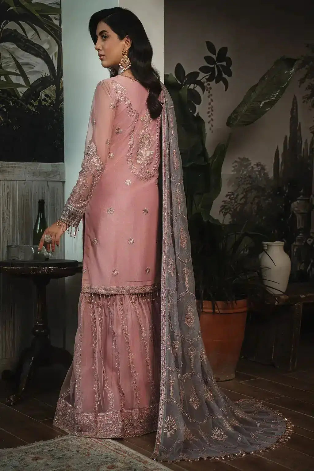 Zarif | LA ROSELLA Formals | ZLR 03 BLOOM - Pakistani Designer Dress - by Zarif | Type: Formal - 100% Original at Saira Sultan