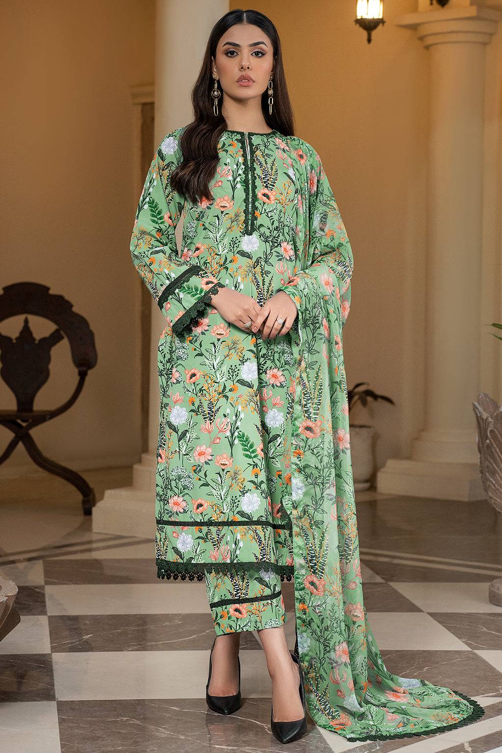 Zarif | Prints 24 | ZPR 04 DELILAH - Pakistani Designer Dress - by Zarif | Type: Formal - 100% Original at Saira Sultan