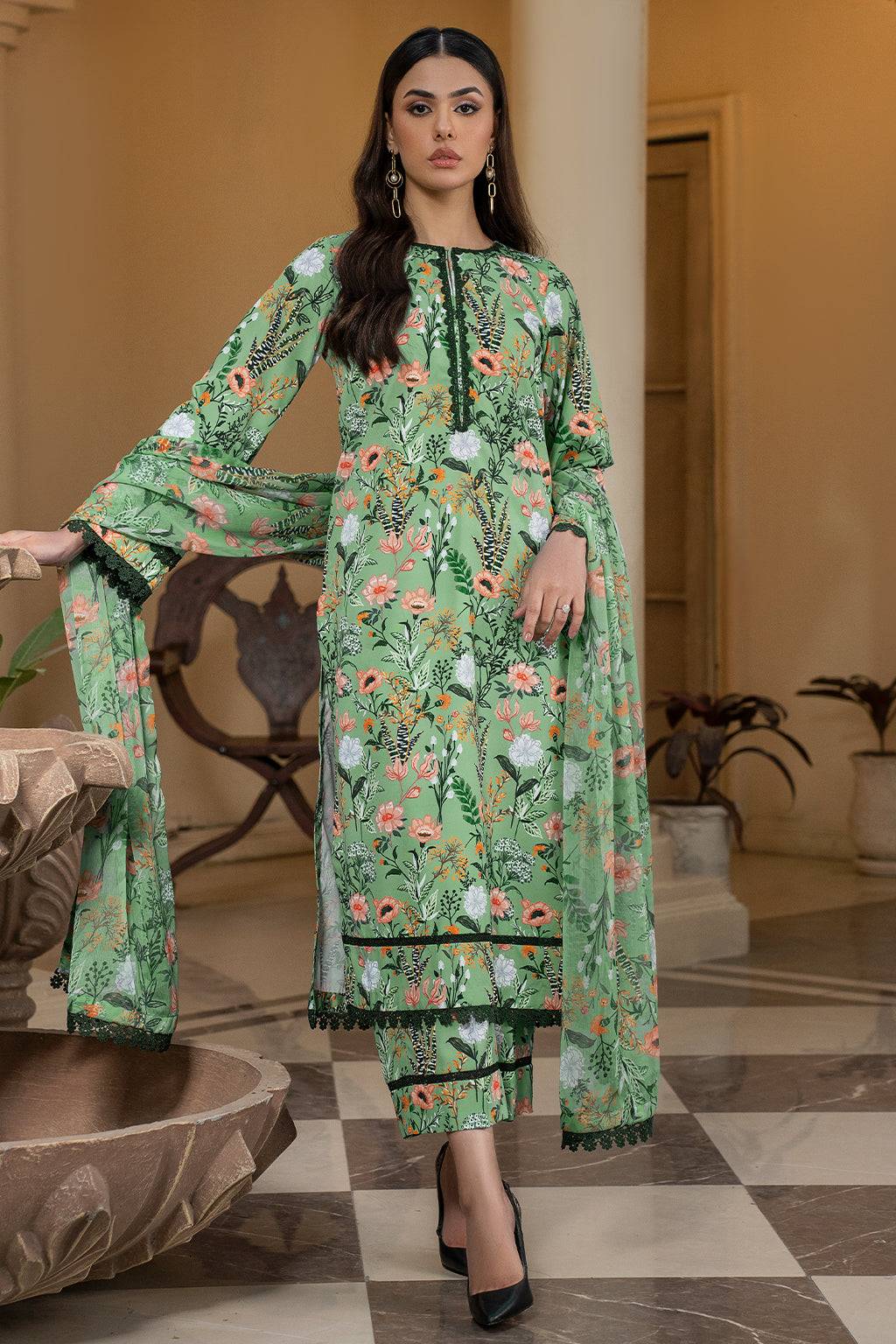 Zarif | Prints 24 | ZPR 04 DELILAH - Pakistani Designer Dress - by Zarif | Type: Formal - 100% Original at Saira Sultan