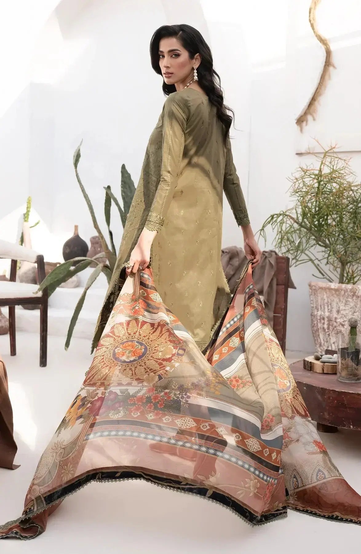 Zarif | Eid Lawn 24| ZL 06 REMIAH - Pakistani Designer Dress - by Zarif | Type: Luxury - 100% Original at Saira Sultan