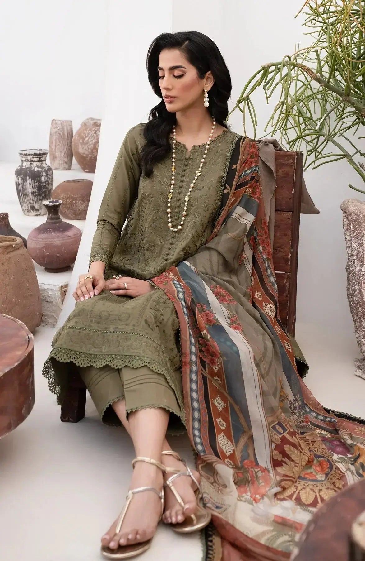 Zarif | Eid Lawn 24| ZL 06 REMIAH - Pakistani Designer Dress - by Zarif | Type: Luxury - 100% Original at Saira Sultan