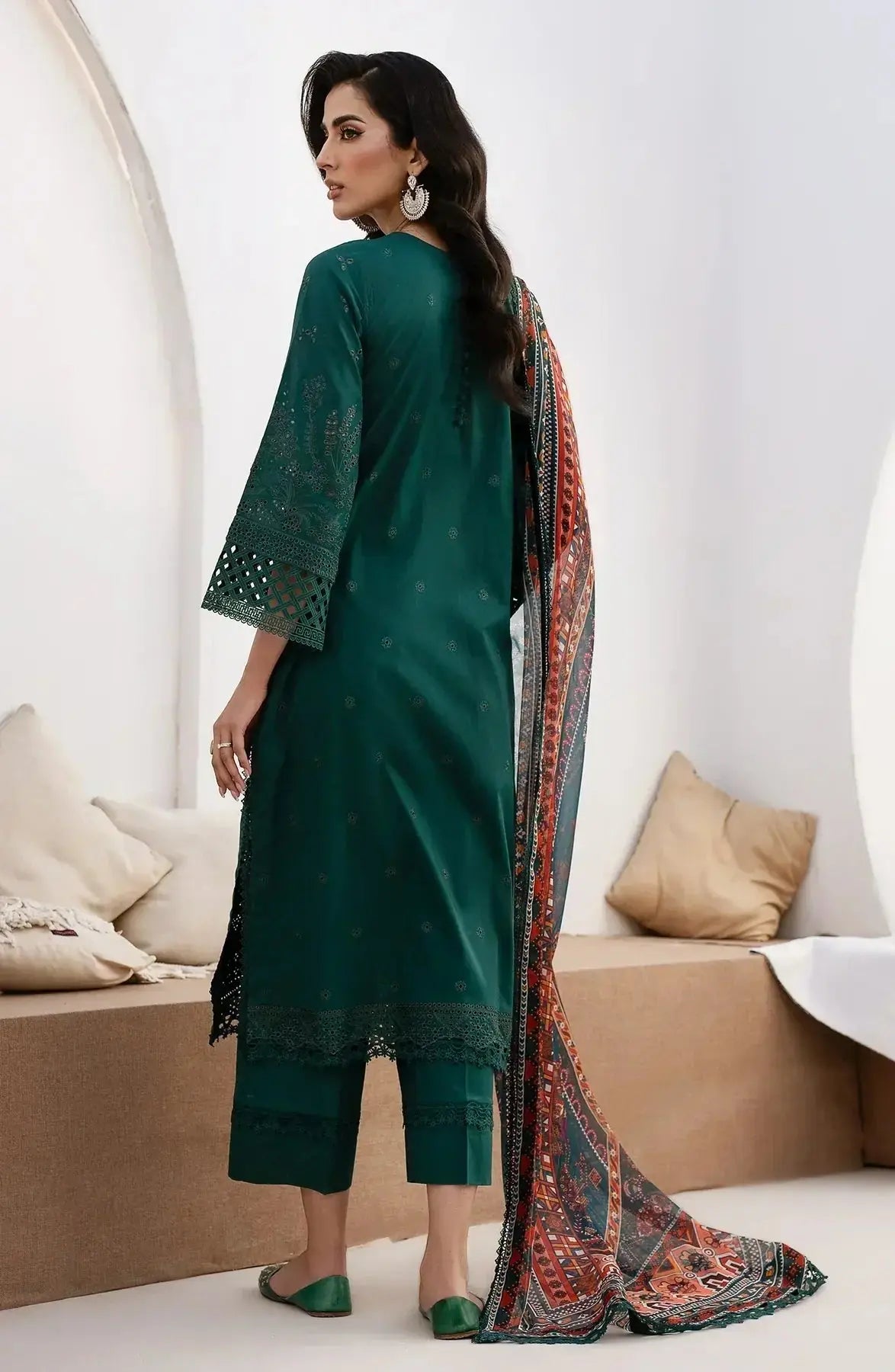 Zarif | Eid Lawn 24| ZL 01 MAPLE - Pakistani Designer Dress - by Zarif | Type: Luxury - 100% Original at Saira Sultan