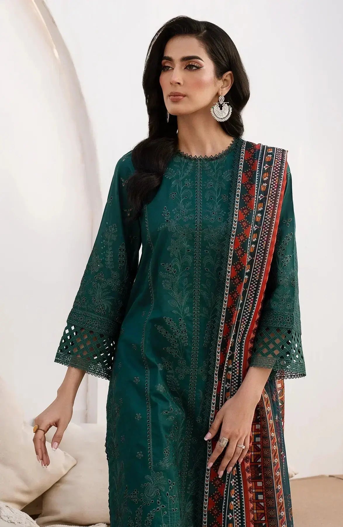Zarif | Eid Lawn 24| ZL 01 MAPLE - Pakistani Designer Dress - by Zarif | Type: Luxury - 100% Original at Saira Sultan