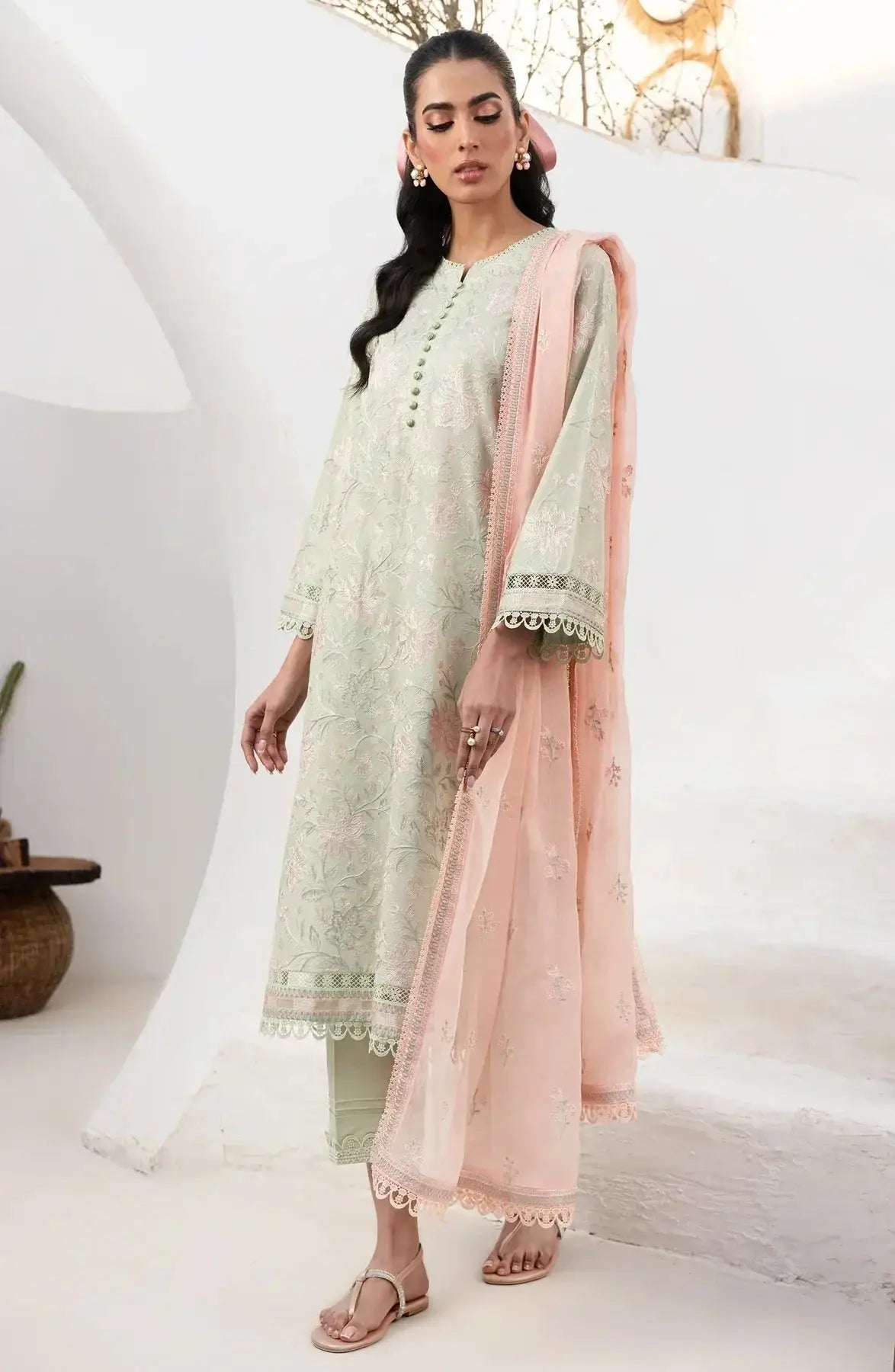 Zarif | Eid Lawn 24| ZL 03 SEPHORA - Pakistani Designer Dress - by Zarif | Type: Luxury - 100% Original at Saira Sultan
