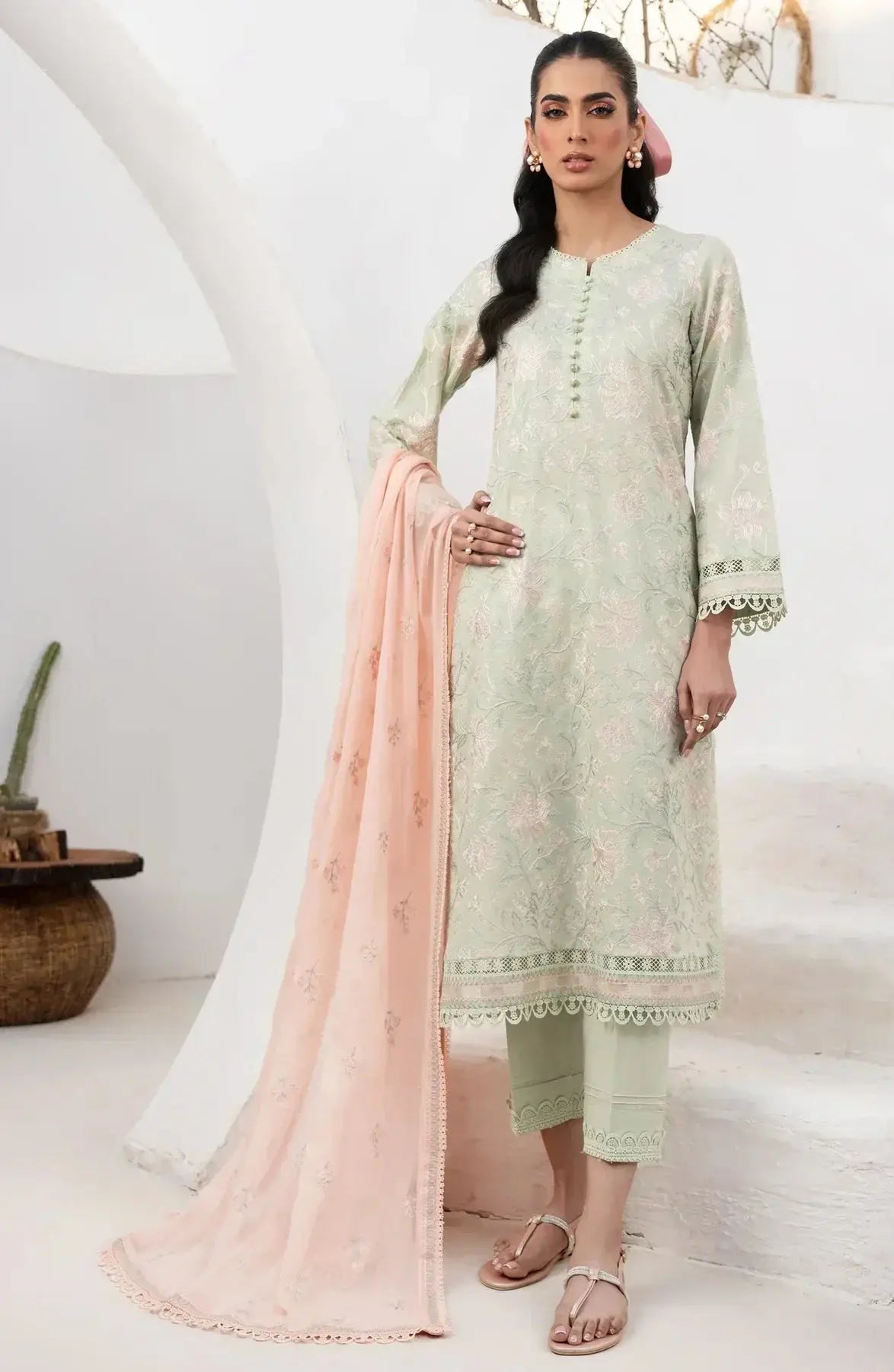 Zarif | Eid Lawn 24| ZL 03 SEPHORA - Pakistani Designer Dress - by Zarif | Type: Luxury - 100% Original at Saira Sultan