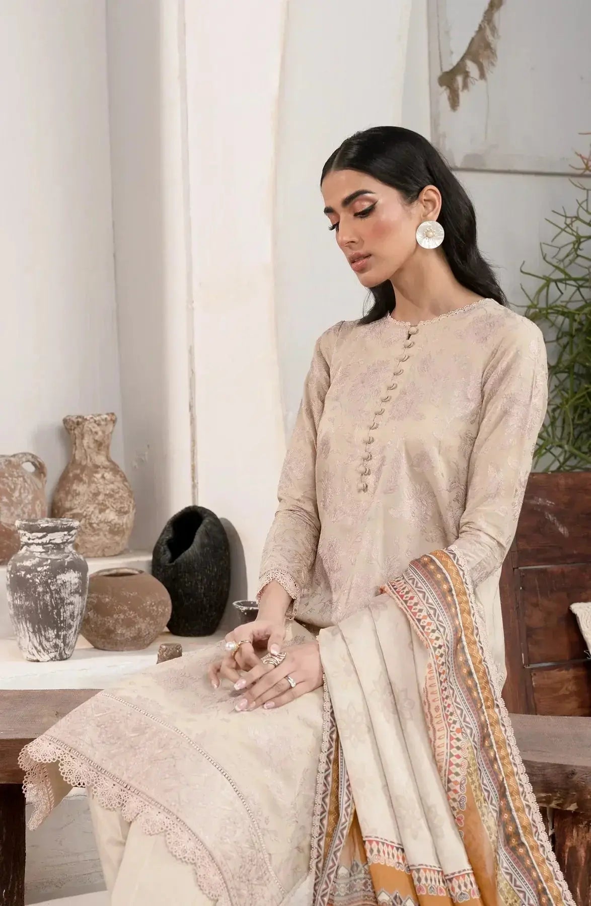 Zarif | Eid Lawn 24| ZL 08 DIVAH - Pakistani Designer Dress - by Zarif | Type: Luxury - 100% Original at Saira Sultan