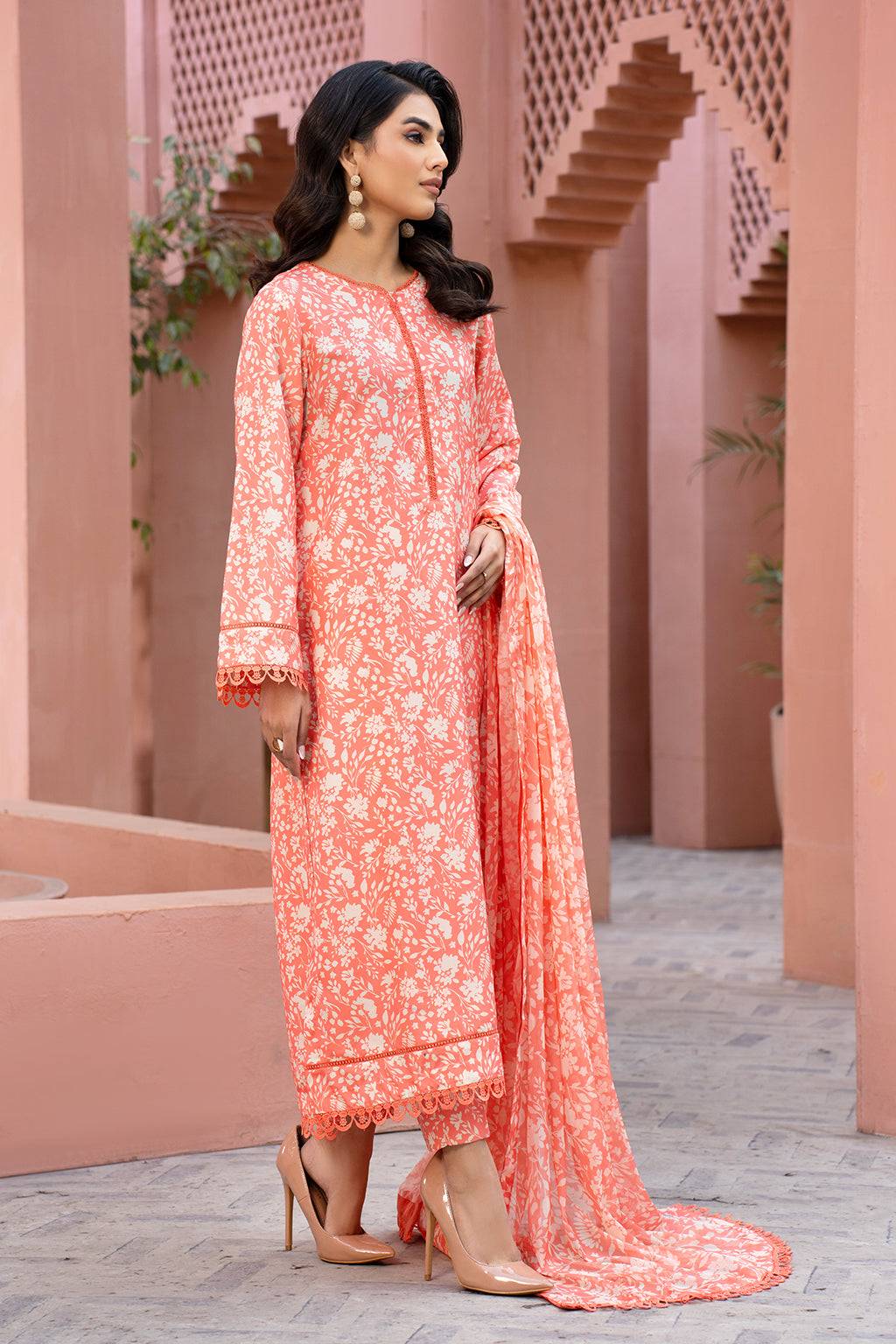 Zarif | Prints 24 | ZCP 03 GEORGIA - Pakistani Designer Dress - by Zarif | Type: Formal - 100% Original at Saira Sultan