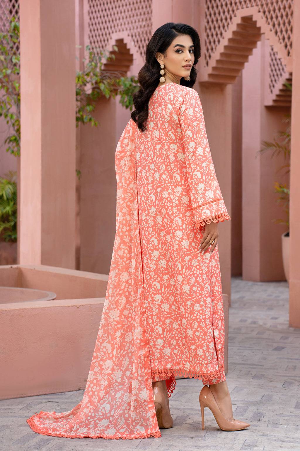 Zarif | Prints 24 | ZCP 03 GEORGIA - Pakistani Designer Dress - by Zarif | Type: Formal - 100% Original at Saira Sultan