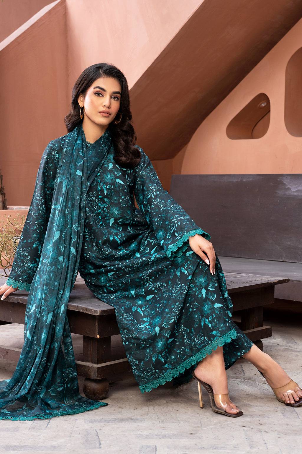 Zarif | Prints 24 | ZCP 04 BAILEY - Pakistani Designer Dress - by Zarif | Type: Formal - 100% Original at Saira Sultan