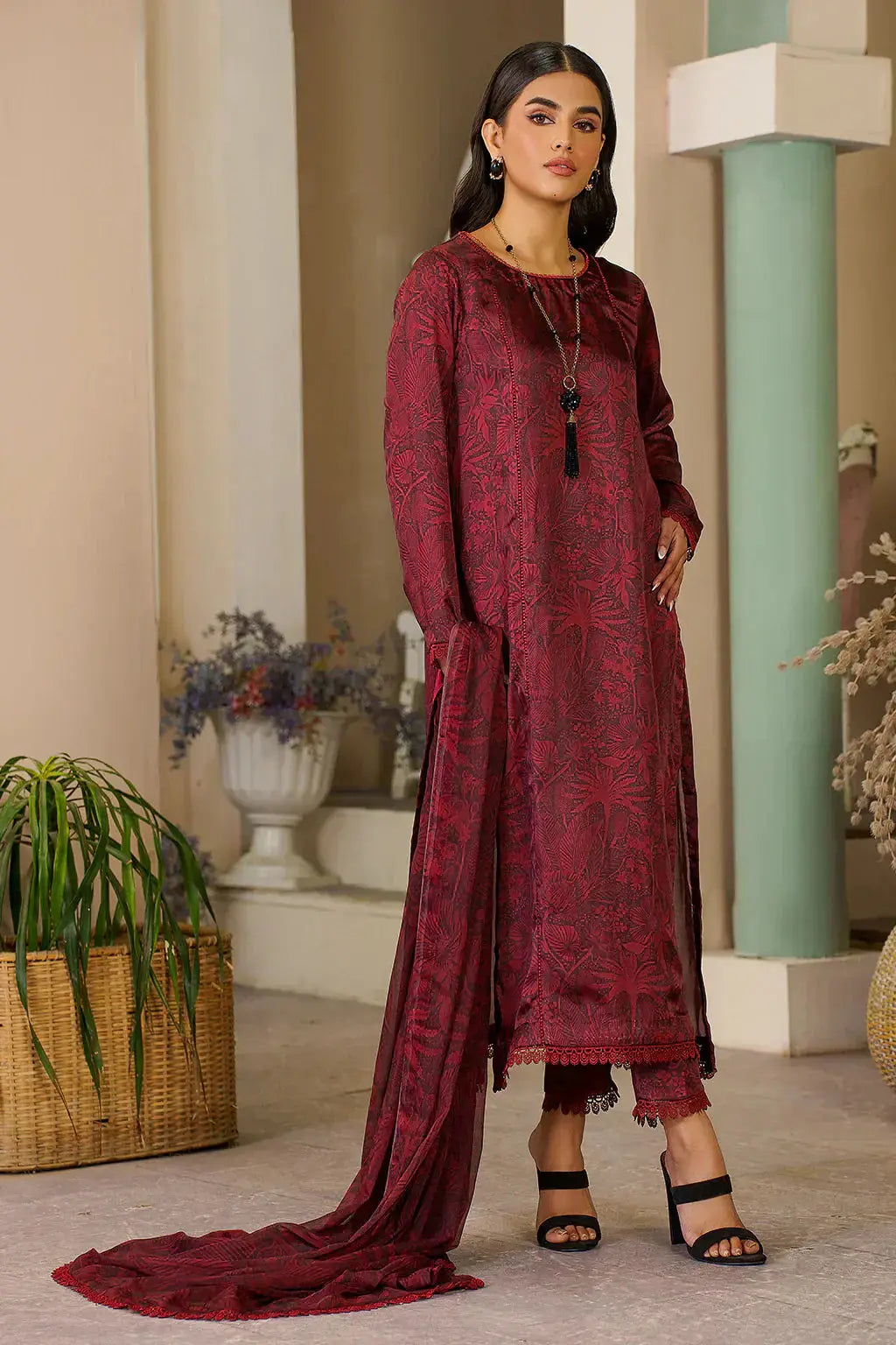 Zarif | Prints 24 | ZSP 01 ZONA - Pakistani Designer Dress - by Zarif | Type: Luxury - 100% Original at Saira Sultan